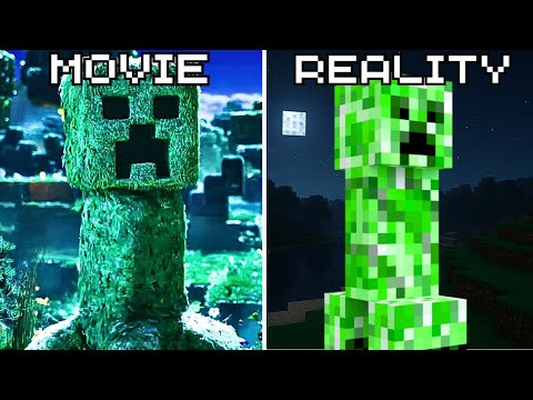 Minecraft Movie: Movie vs Reality!!!