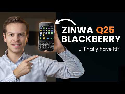 Zinwa Q25 Hands On: New Android BlackBerry Classic