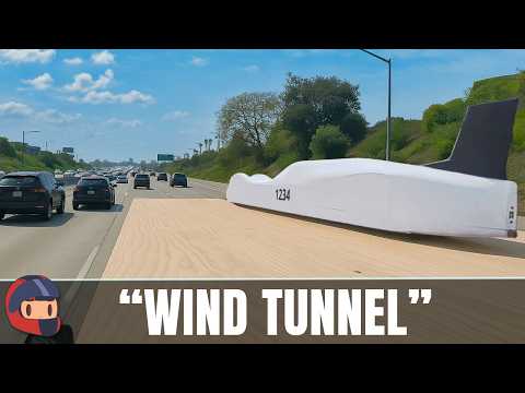 Aerodynamic Testing On The Highway, With The Bambu Lab H2D