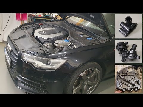 3.0BiTdi coolant in the V - Audi A6 4G identical 3.0TDI