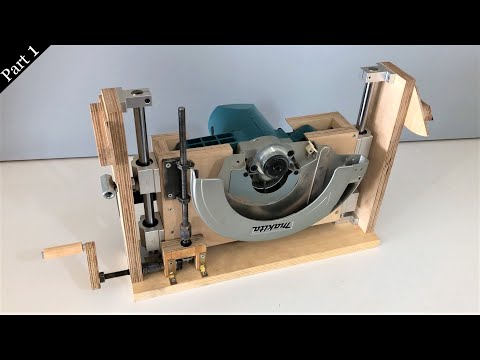 New!! Table Saw Build Part1: The Blade Lift Mechanism // Tezgah Testere Yapımı 1. Bölüm