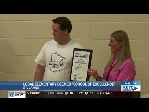 St. James Elementary deemed "School of Excellence"