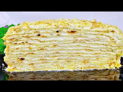 My husband LOVES it!! Like ICE CREAM! NAPOLEON with MILK Crispy Cakes and cream like ICE CREAM🍦