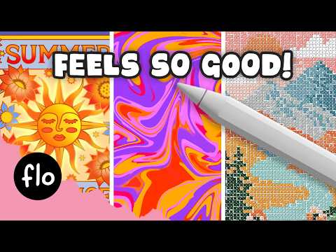 7 Super Satisfying Things in Procreate