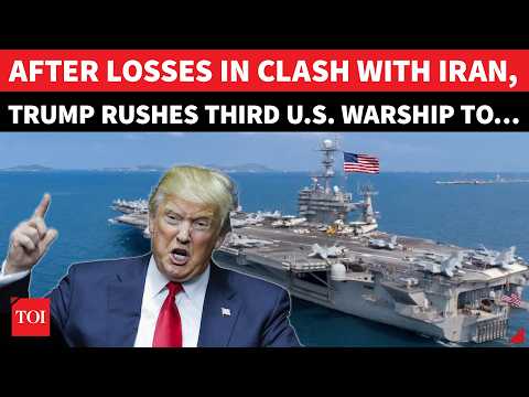 ‘Spooked’ US ‘Rushes Third Warship’ After ‘Losses’ Against Iran; Tehran Flaunts ‘Doomsday Missile’