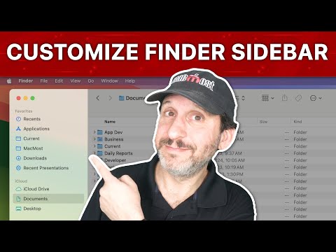 Customize Your Mac Finder Sidebar