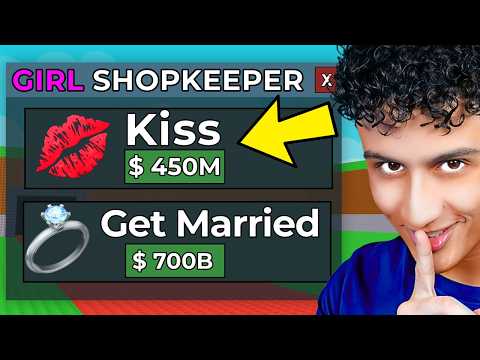 Steal a Brainrot But the SHOPKEEPER is a GIRL!