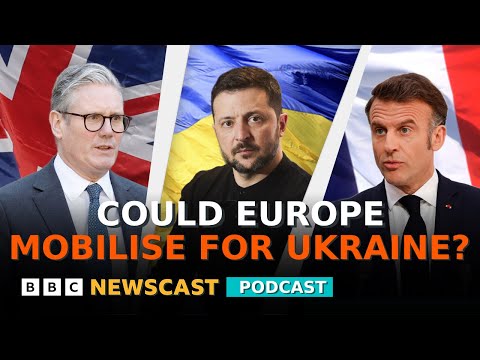 Europe's leaders unite in Paris to support Ukraine and President Zelensky | BBC Newscast