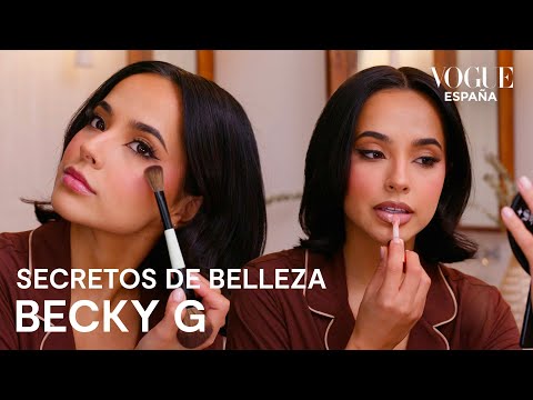 Becky G: Makeup look with defined cat eye and glossy lip | Secretos de Belleza | VOGUE España