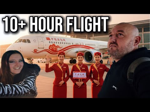WE FLEW TO CHINA  - Me and my daughter fly from LONDON TO BEIJING - My first ever long haul flight !