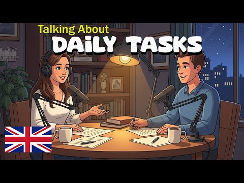 How to Talk About Your Daily Tasks in English | Slow English Conversation Practice