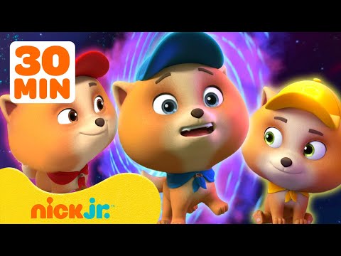 PAW Patrol Junior Patrollers' Best Moments! w/ Nano, Mini, and Tot | 30 Minutes | Nick Jr.