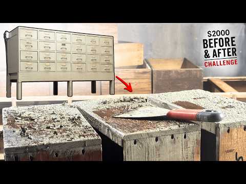 My Largest Project Yet... Restoring a 24-Drawer Apothecary Cabinet