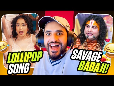 Neha Kakkar’s Lolipop song is Cringe ? Savage Baba ji Memes