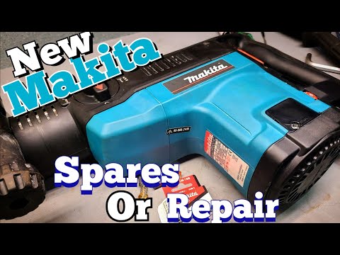 Repairing a New Old Stock Makita HR5001C Hammer found on eBay as spares or repair.
