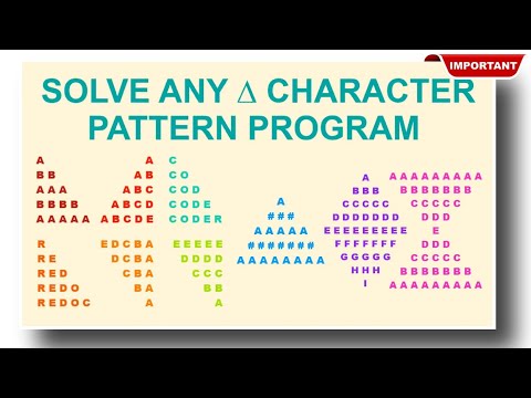 Solve any character or string program in java #tringlepattern #programs #freshers #patternprograms