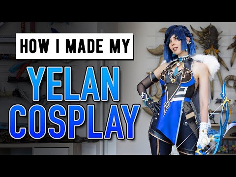 We spent 500h creating Yelan from Genshin Impact! 💦
