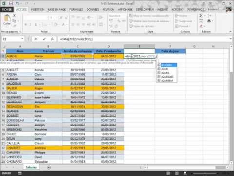 Mise en forme conditionnelle - Échéance