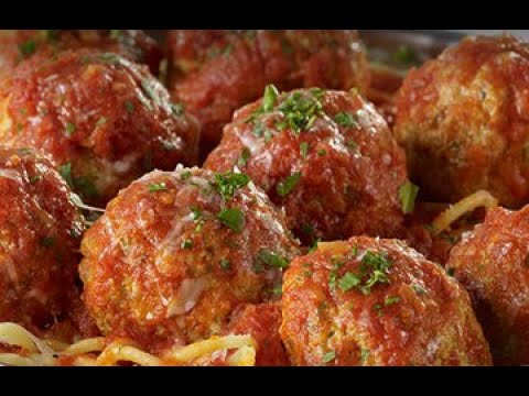 Juicy Italian Style Meatballs in Marinara Sauce