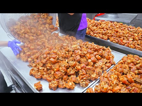 1000 Servings！Delicious Braised Pork Knuckle, Seafood Thick Soup/辦桌手路菜 ！富貴元蹄/羅漢門魚翅羹/富貴元蹄/內門總舖師阿隆師