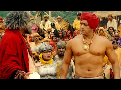 मेरी तलवार अंग्रेज़ों से लड़ने के लिए है अंधविश्वास और बलि के लिए नहीं - SALMAN KHAN Superhit Movie