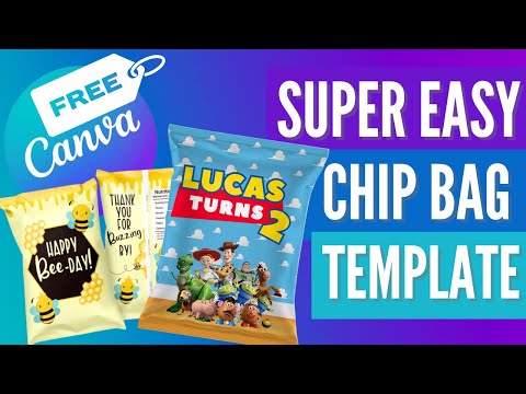 Diy Canva Chip Bag Template - Absolutely Free!