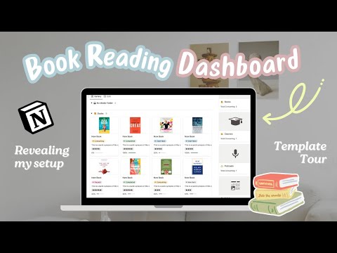 Simple Notion Book Tracker Dashboard to Organize Your Reading Life 📚☕️