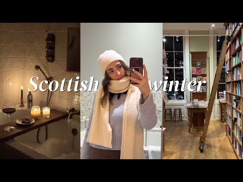 Simple pleasures living in Scotland | late night book shopping, countryside walks, the first snow