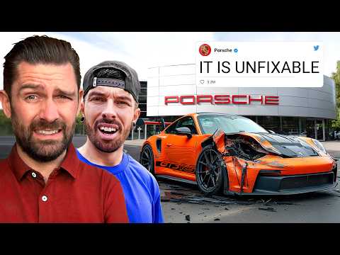 PORSCHE WANT BACK MY WRECKED GT3 RS THAT MAT ARMSTRONG REBUILT