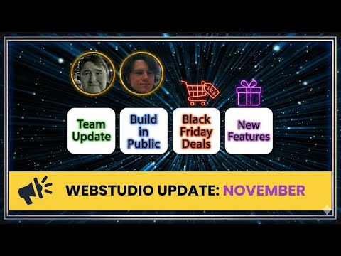 Webstudio Update: November