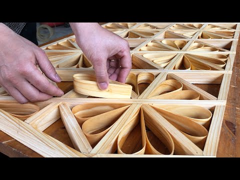 Amazing Design Ideas - DIY Table from Beautiful Flower Shaped Wooden Spokes