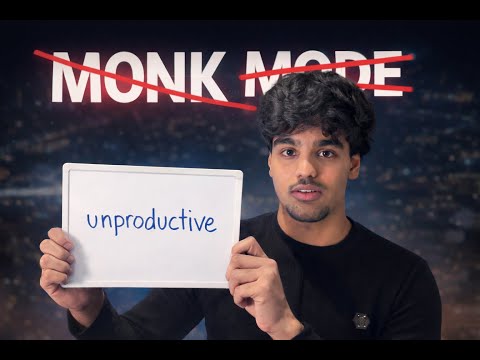 Doing 'Monk Mode' makes you UNPRODUCTIVE
