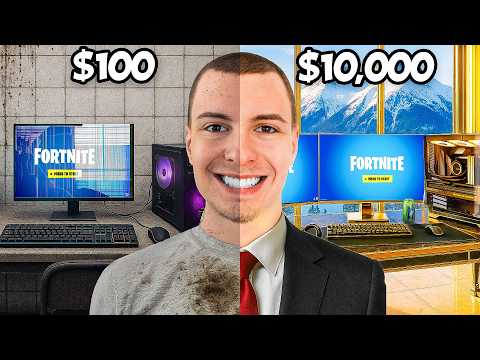$100 vs $10,000 Gaming Vacation!