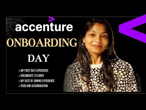 My Onboarding experience in Accenture | Don't make this mistake on Day 1 in  @Accenture