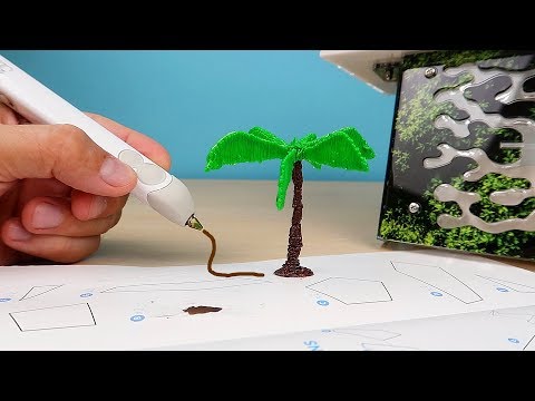 Моя новая 3Д ручка 3Doodler Create! Рисую декор для Формикария! Как живут мои муравьи. alex boyko