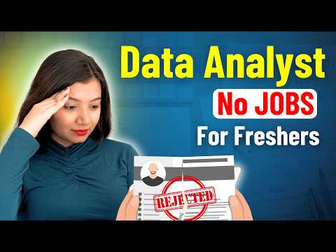 Why You’re NOT Getting Data Analyst Jobs as a Fresher (Fix This in 2025!)