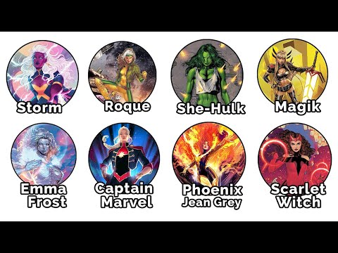 Top 10 Most Powerful Female Marvel Characters Explained In 19 Minutes