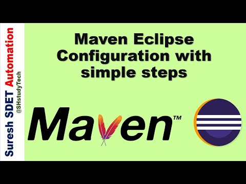 Maven Eclipse Configuration | How to install Maven in Eclipse IDE | Selenium Maven Eclipse