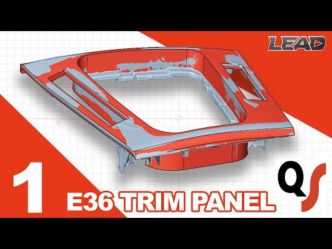 Reverse Engineering Car Trim Panels for 3D Printing β BMW Trim Piece and QuickSurface Personal
