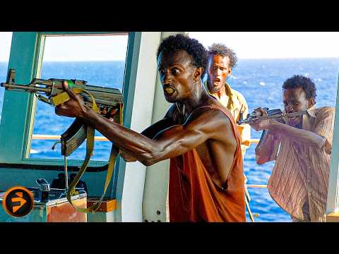 Somali Pirates Force Their Way Aboard the Ship | CAPTAIN PHILLIPS