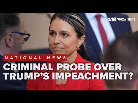 DOJ weighs full criminal probe after Gabbard sends referral on 2019 Trump impeachment