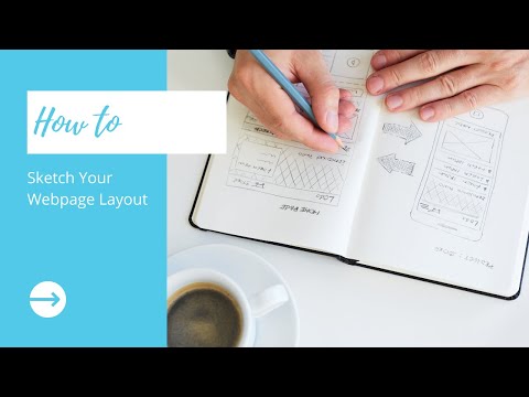 How to Sketch a Website Layout Using the Problem, Agitation, Solution Method of Copywriting