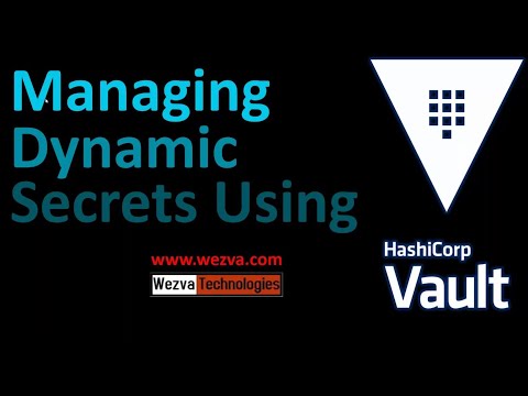 Dynamic Secrets - HashiCorp Vault | Adam Wezva Technologies | 78296 33132 | #devops #terraform
