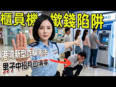 港灣櫃員機最新詐騙手法，呢種已經被人做手腳，男子中招戶口被清零！#廣東話#深圳街頭騙局#港人北上深圳防騙#科普#長者防騙#ATM防騙 #電信詐騙   #防騙技巧 #香港長者  #騙局識破 #生活黑客