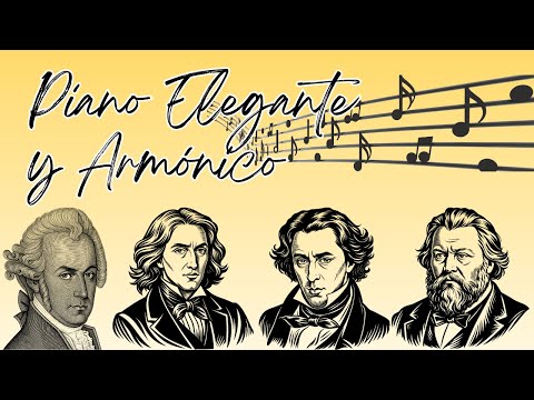 Piano Elegante y Armónico | Mozart, Chopin, Liszt, Brahms – Clásica para Disfrutar y Desconectar