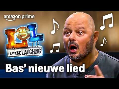 Het Pim Pam Pom Lied van Bas Hoeflaak | LOL: Last One Laughing Seizoen 4