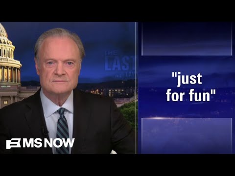 Lawrence: Trump’s ‘stupidity is utterly flawless at exposing his own lies’ on Iran war
