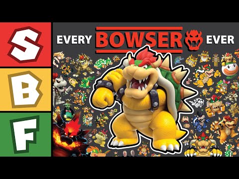 Ranking EVERY Bowser EVER