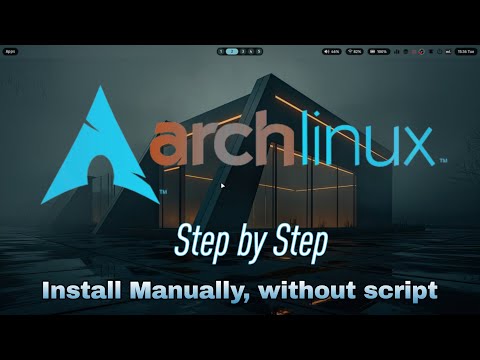 How to Install Arch Linux and Hyprland without script | Full Step-by-Step Guide (2025)