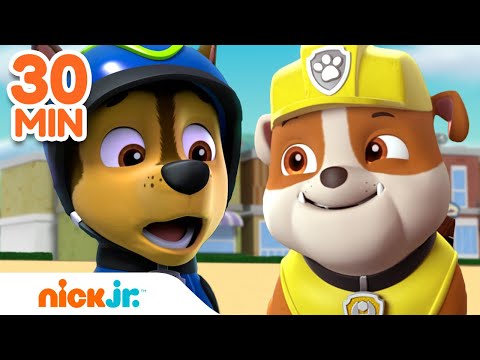 PAW Patrol Big Feelings & Rescues! w/ Chase, Rubble & Skye | 30 Minute Compilation | Nick Jr.